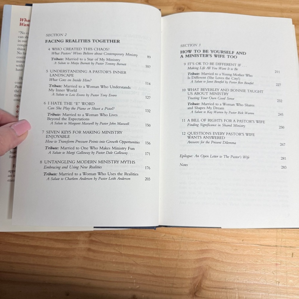 Married to a Pastor's Wife London Wiseman 1995 First Printing Christian Ministry - Picture 6 of 13